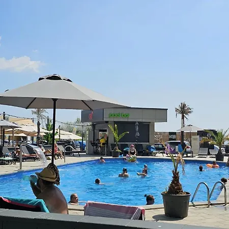 アパート Panoramic Beach And Pool Gorgeous Family Studio Prima Linie La Mare *