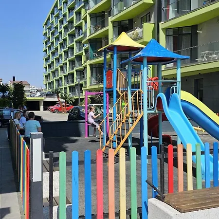 Apartment Panoramic Beach And Pool Gorgeous Family Studio Prima Linie La Mare Navodari